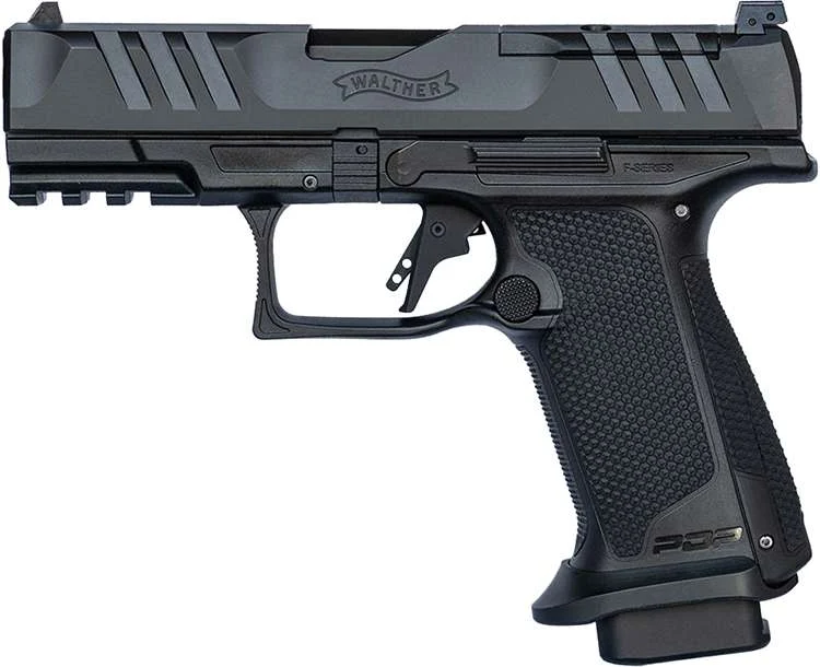 WALTHER PDP F-SERIES PRO E 9MM PISTOL 3.5" BLACK 3-18RD MAGS