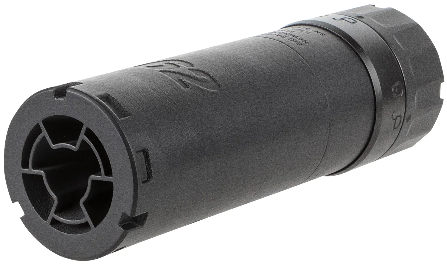 Sig Sauer SLH762TICQD SLH Compact 7.62mm 1.67" D 5.24" L Black Titanium QD Mount
