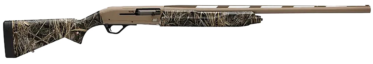 Winchester Repeating Arms 511304292 SX4 Hybrid Hunter 12 Gauge 3.5" 4+1 (2.75") 28", FDE Cerakote Barrel/Rec, Realtree Max-7 Furniture, TruGlo Fiber Optic Sight