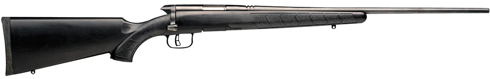 Savage Arms 96901 B.MAG Full Size 17 WSM 8+1 22" Matte Black Carbon Steel Barrel, Matte Black Drilled & Tapped Carbon Steel Receiver, Matte Black Fixed Synthetic Stock, Right Hand