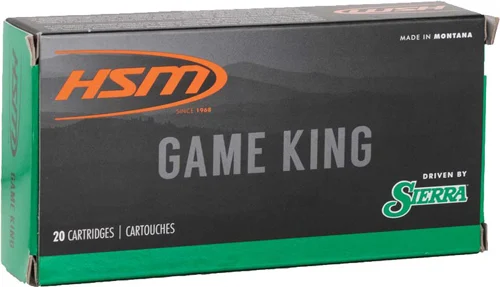HSM .300 Blackout 125gr GAMEKING Brass – 20rd