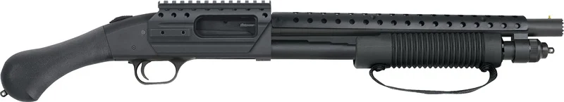 MOSSBERG 590 SHOCKWAVE SPX - 12GA 3" 6RD W/ BREACHER BLUED