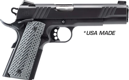 BERSA B1911 45ACP BLACK/BLACK - 5" BBL VZ GRIP W/ SIGHTS 8RD