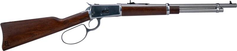 HERITAGE R92 44MAG LEVER - 18" BBL. STAINLESS HARDWOOD
