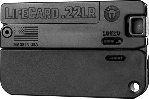 TRAILBLAZER LIFECARD 22LR - SINGLE SHOT POLY HANDLE BLACK