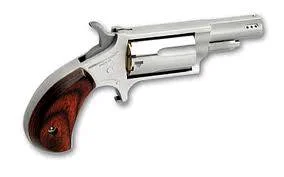 NORTH AMERICAN ARMS MINI 22MAG REV 1-5/8" SS PRTD