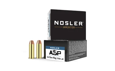 Nosler .44 Magnum 240gr JHP Brass – 20rd
