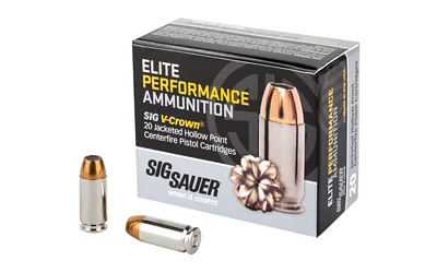 sig-sauer .40 S&W 165gr JHP – 20rd