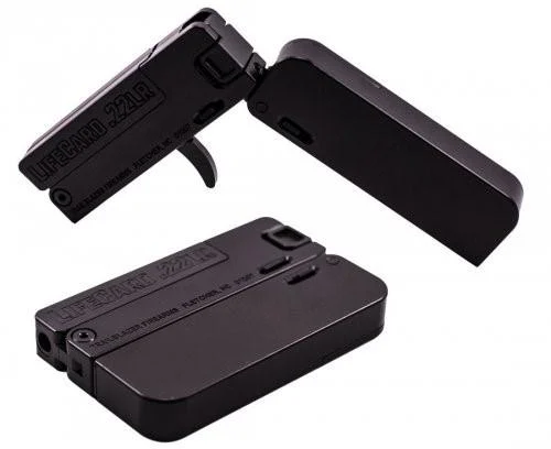 Trailblazer Firearms LifeCard Handgun .22LR Single Action 2 1/2" Barrel Black