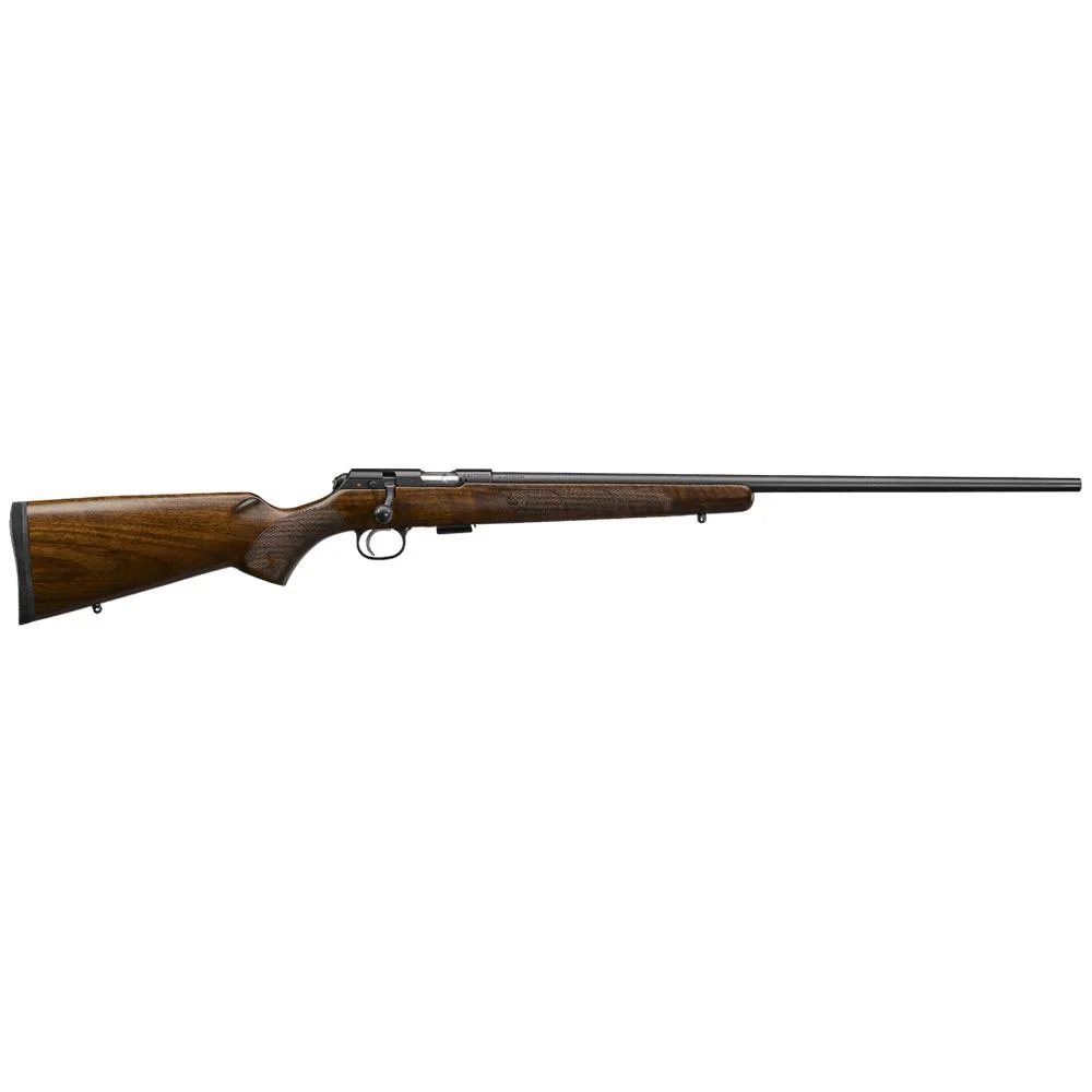 CZ 457 American .22 WMR 5rd Magazine 24.8" Barrel Blued Walnut Stock