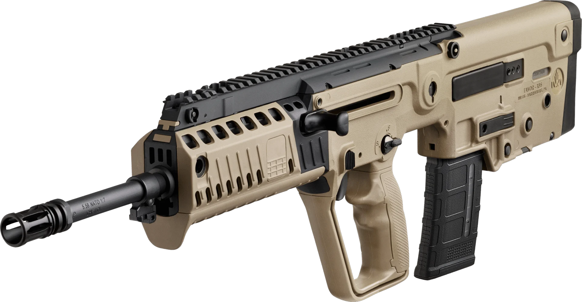 IWI TAVOR X95 5.56 NATO 18" 1-30RD FDE