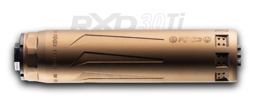 DEAD AIR RXD 30TI  SUPPRESSOR 30CAL 5/8-24 DT BRAKE MOUNT BURNT BRONZE